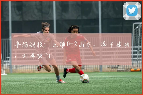 半场战报：三镇0-2山东，泽卡建功，刘洋破门