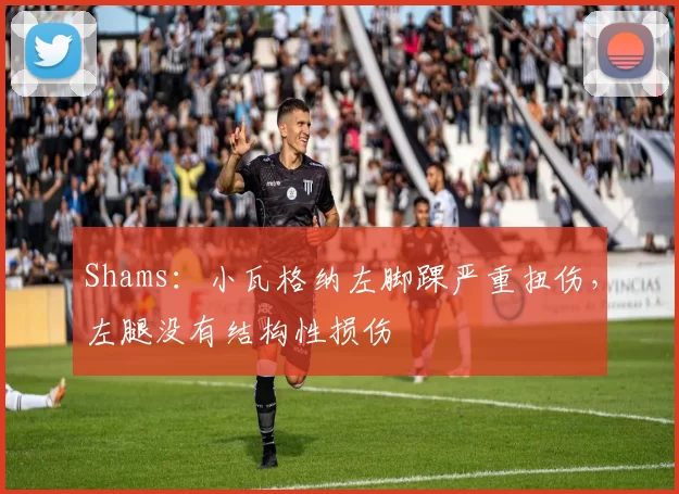 Shams：小瓦格纳左脚踝严重扭伤，左腿没有结构性损伤