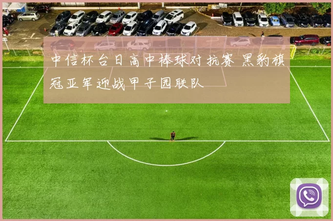 中信杯台日高中棒球对抗赛 黑豹旗冠亚军迎战甲子园联队