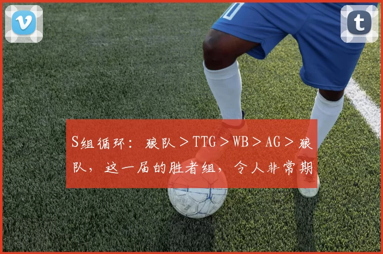 S组循环：狼队＞TTG＞WB＞AG＞狼队，这一届的胜者组，令人非常期待！